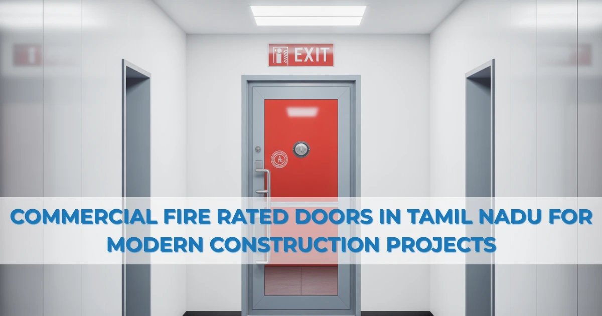 Commercial Fire Rated Doors in Tamil Nadu for Modern Construction Projects