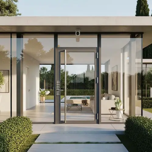 Anti burglary glass with reinforced layers for enhanced security against forced entry and break-ins