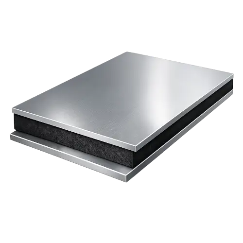 Durable aluminium composite panel structure used in ACP cladding facade systems