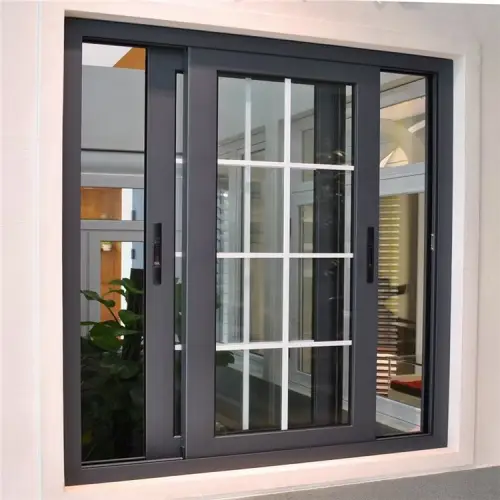 Modern UPVC sliding window system with smooth operation, space-saving design, and enhanced ventilation