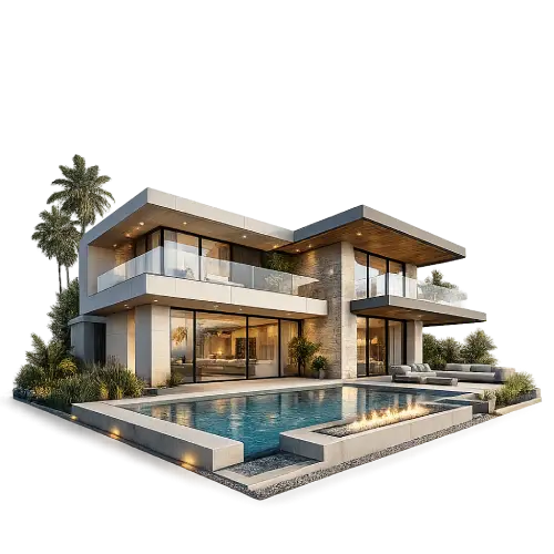 Modern architectural glass canopy design for commercial buildings