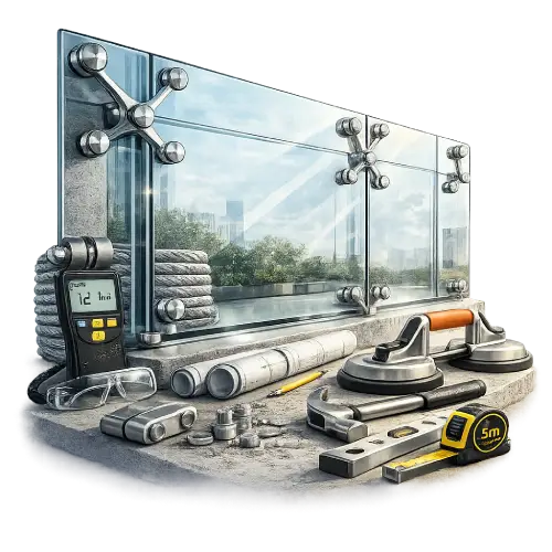 Suitable for Large Glass Facadesc