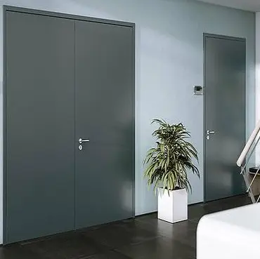 General purpose metal door with strong construction for everyday industrial and commercial use