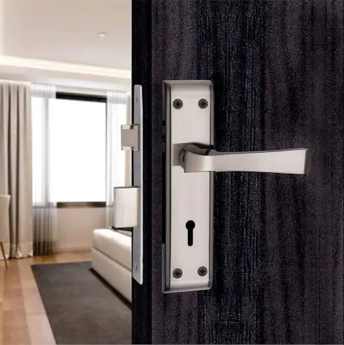 Modern lever door handles for smooth operation in residential and commercial doors