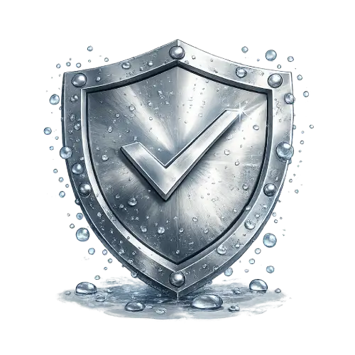 Corrosion-resistant metal cell ceiling with durable finish