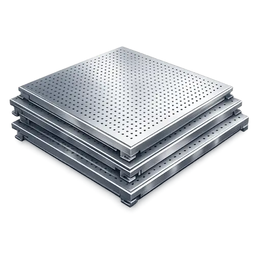 Durable aluminium metal cell ceiling panels system