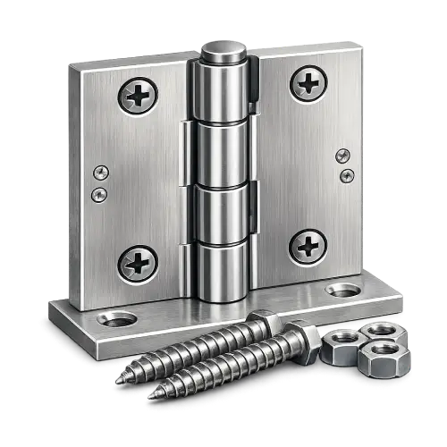 Minimalist architectural pivot hinge design for modern high-end building entrances.