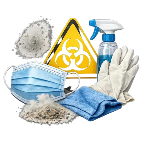Clean room door for dust and contamination control
