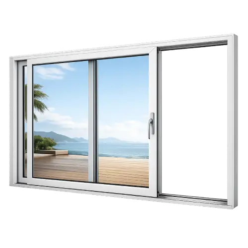 Large opening UPVC lift and slide door design