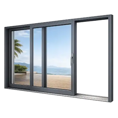Modern UPVC lift and slide door design for buildings