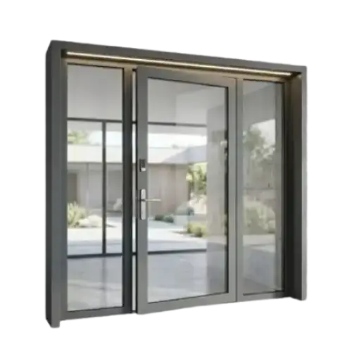 Modern UPVC slide and fold door design for buildings