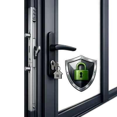 Modern UPVC sliding door design for residential and commercial use