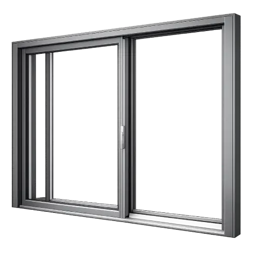 Contemporary architectural aluminum system door with a sleek, minimalist entrance aesthetic.