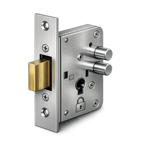 Reliable deadbolt and latch sash lock system for secure commercial entry points.