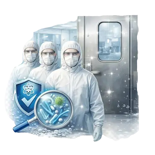 Clean room doors for controlled environment applications