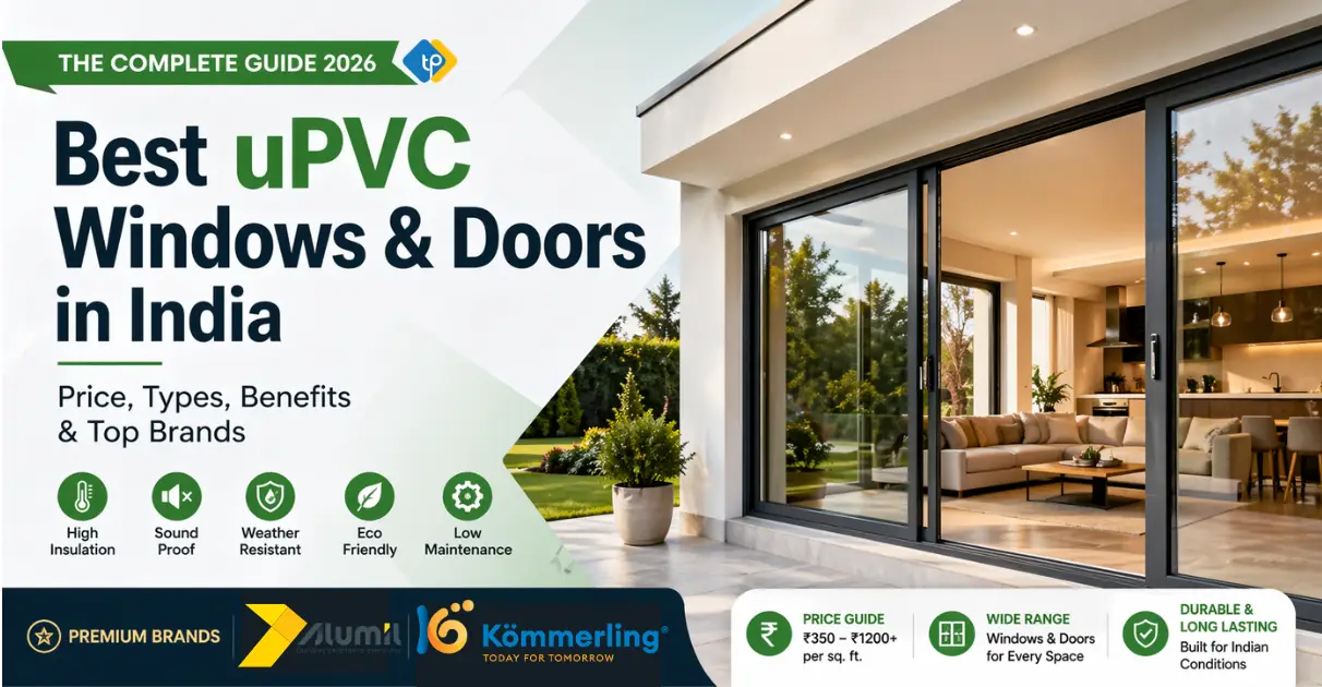 uPVC windows and doors India price guide 2026